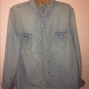 Canyon River Blues denim light jacket, size XL.